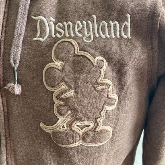 Women's Disney Parks 55th Anniversary sherpa lined hoodie Sz M - Picture 9 of 10